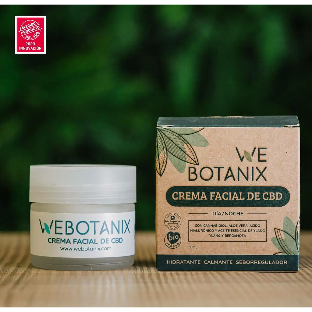 Crema facial CBD (tienda)  50ml WEBOTANIX