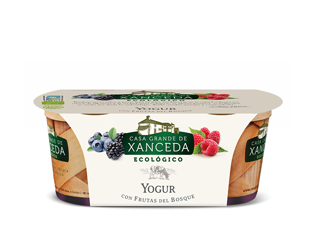 Yogur griego Frutas Del Bosque 2x125g XANCEDA