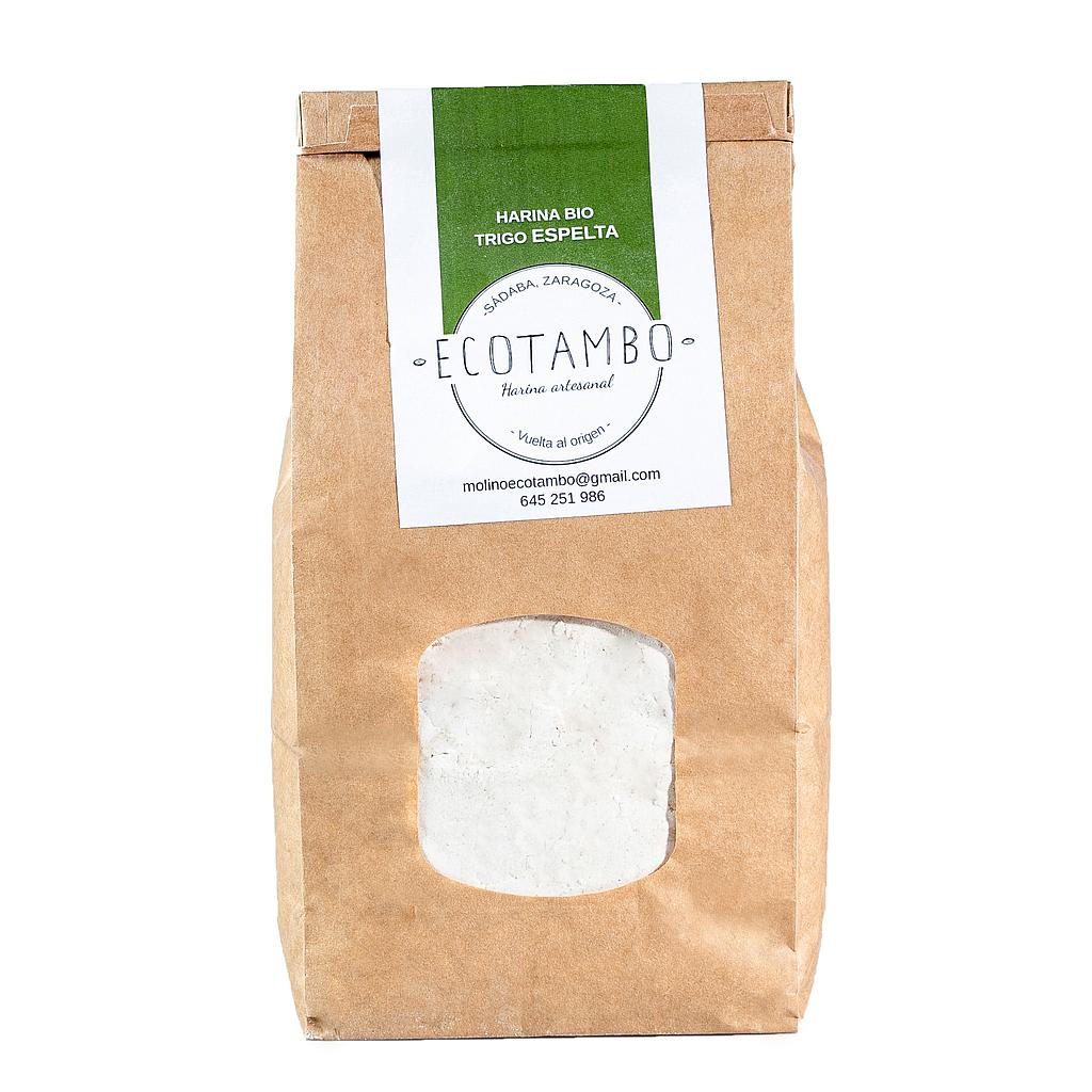 Harina espelta blanca 1Kg ECOTAMBO