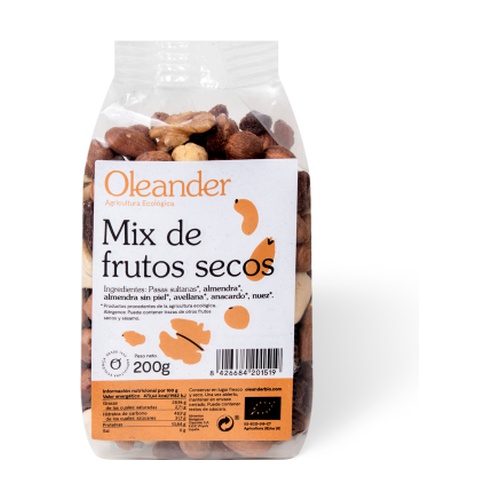 [07502] Mix frutos secos 200gs OLEANDER