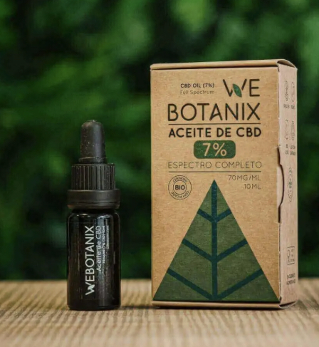 [07517] Aceite CBD 7% (tienda)10 ml ud. WEBOTANIX