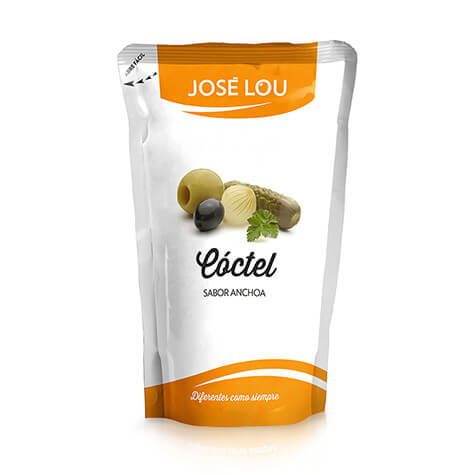 [07594] Cóctel aceitunas y encurtidos 250g JOSÉ LOU