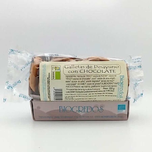 [07807] Galletas desayuno con chocolate 200g BIOGREDOS