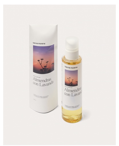 [3384] Aceite almendras y lavanda 250ml HENNA MORENA