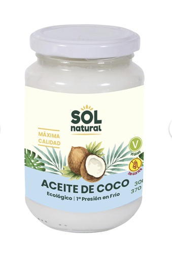 [1422] Aceite Coco 370ml SOL NATURAL