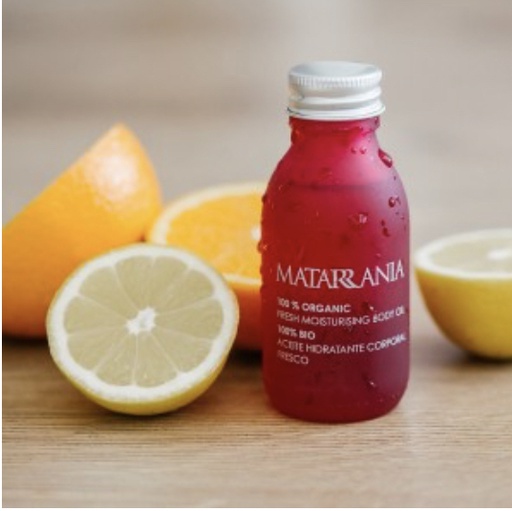[57] Aceite hidratante de limón, naranja, mandarina bio 100 ml MATARRANIA BIO
