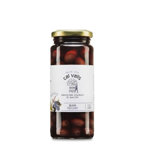 [1254] Aceituna negra 200g CAL VALLS