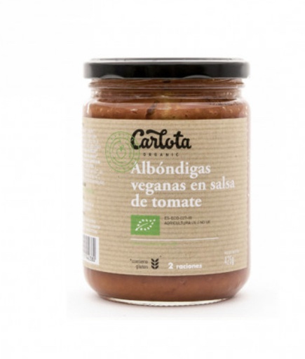 [1321] Albondigas veganas en salsa de tomate 425g CARLOTA