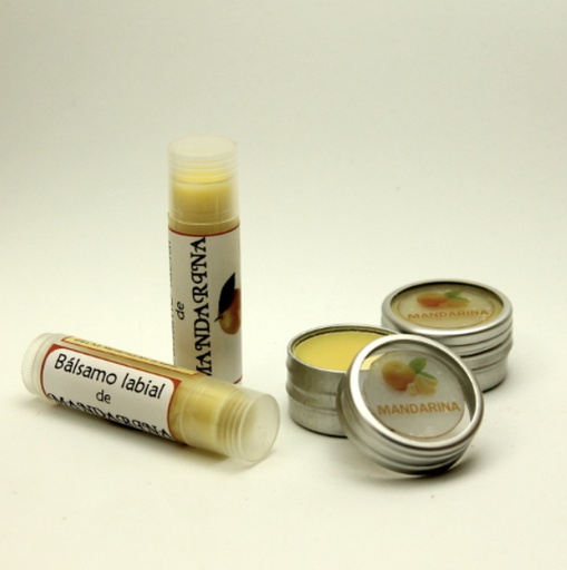 [7105] Balsamo labial (tarro) mandarina, 10 ml- ECOMERCI
