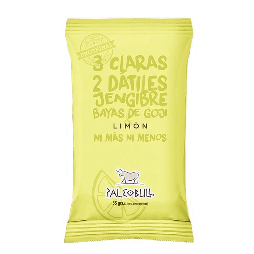 [3068] Barrita limon goji  y jengibre 50g PALEOBULL