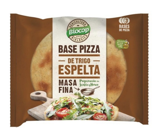 [2376] Base pizza espelta 390g BIOCOP