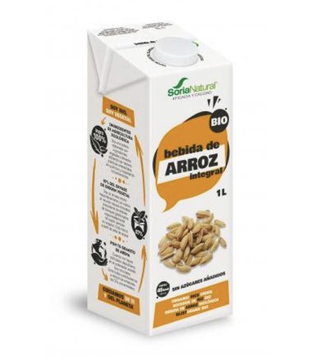 [883] Bebida arroz integral 1L SORIA NATURAL