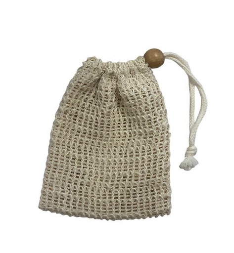 [3512] Bolsa jabón sisal y algodón NATURA BIO