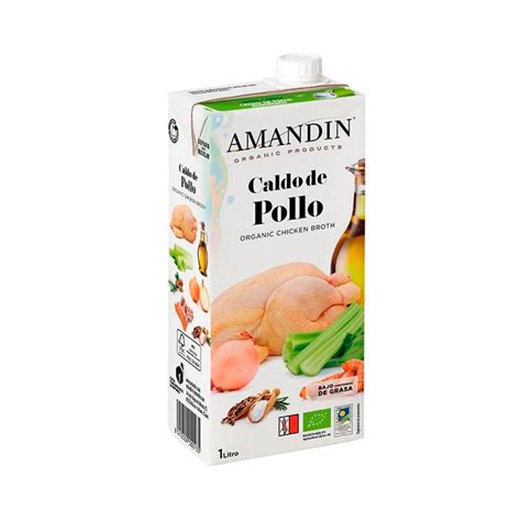 [1276] Caldo pollo 1L AMANDIN