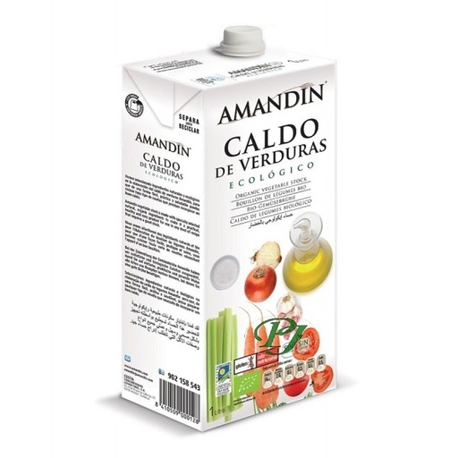 [1272] Caldo verduras 1L AMANDIN