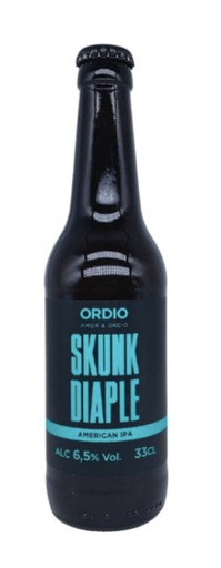 [5] Cerveza American Ipa Skunk Diaple 6,2º 33cl Ordio