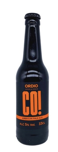 [97] Cerveza American Pale Ale. Co! 5º 33cl Ordio