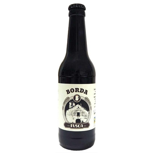 [6] Cerveza Negra Fusca 33cl BORDA