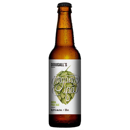 [7026] Cerveza organic ipa, 33cl  DOUGALLS