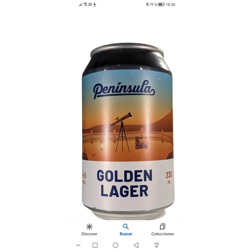 [3008] Cerveza peninsula golden lager 33cl