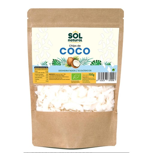 [1427] Chips Coco 150g SOL NATURAL