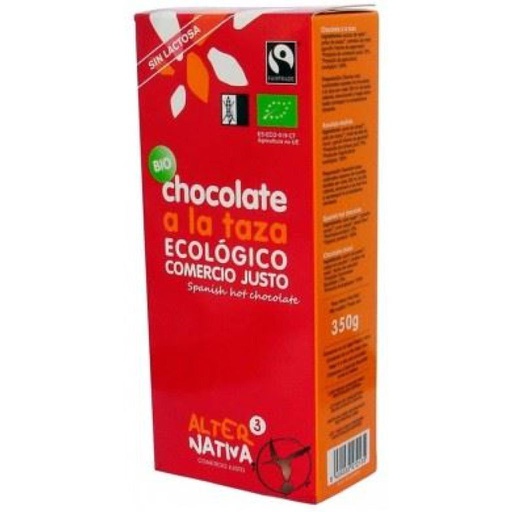 [3039] Chocolate a la taza sin lactosa ni gluten 350g ALTERNATIVA 3