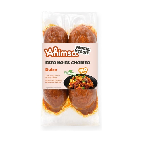 [1904] Chorizo vegano Dulce 230gs. AHIMSA