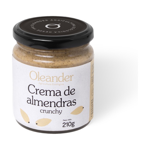 [2079] Crema almendra crunchy 210g OLEANDER