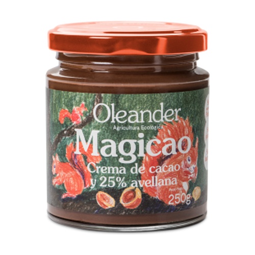 [2077] Crema cacao Magicao 25% avellana 250g OLEANDER