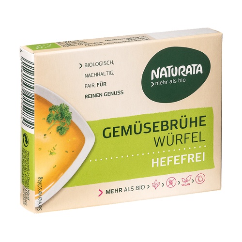 [1281] Cubitos de caldo vegetal 72g NATURATA