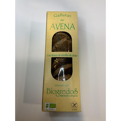 [7225] Galletas avena con semillas de cacao 200g BIOGREDOS