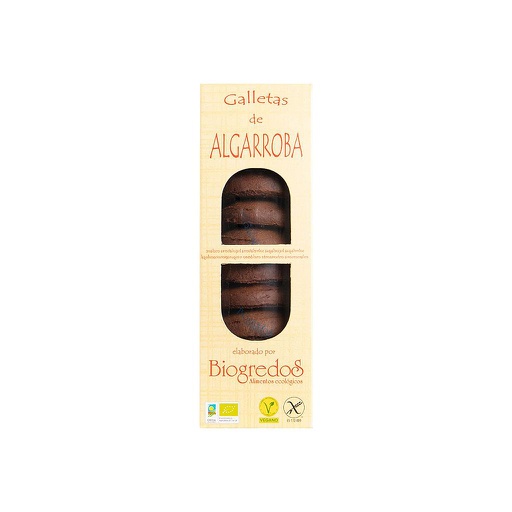 [2414] Galletas de algarroba sin gluten ni lactosa 200g BIOGREDOS