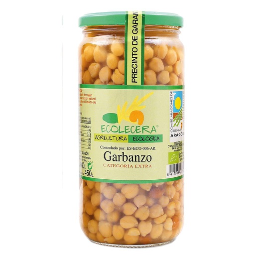 [941] Garbanzos Cocido 660g ECOLECERA