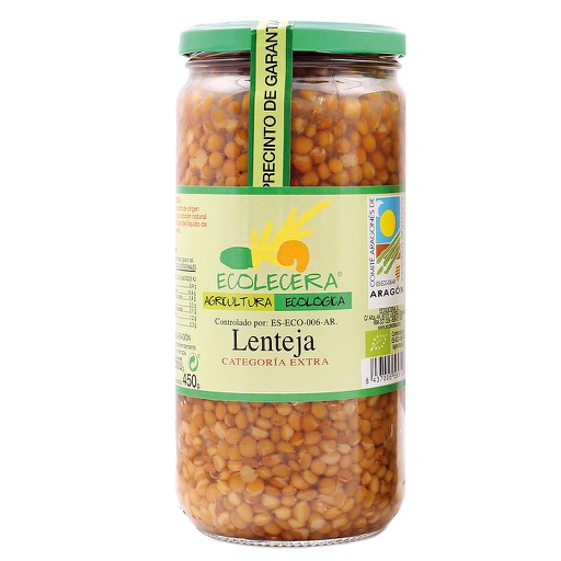 [945] Lentejas Cocida 660g ECOLECERA