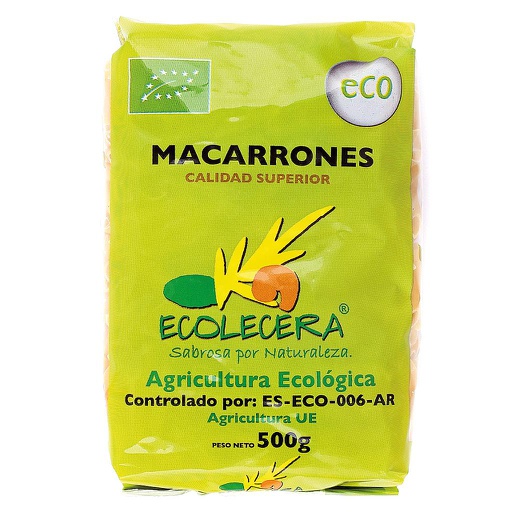 [26] Macarrones 500g ECOLECERA