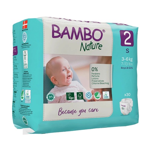 [2586] Pañal talla2 30uds. BAMBO