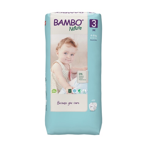[2587] Pañal talla3 52uds. BAMBO