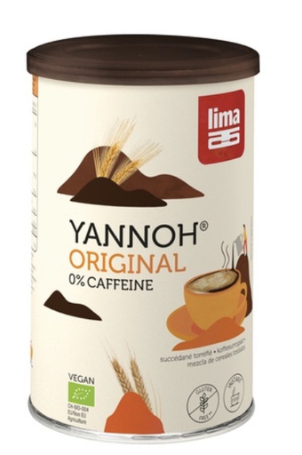 [1527] Café cereales Yannoh Instant Bote 250g LIMA