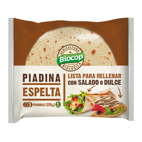 [6079] Tortitas wrap espelta 225g  BIOCOP
