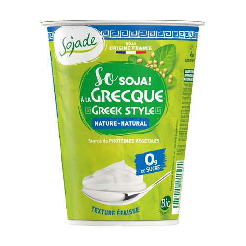 [2599] Yogur estilo griego 400g SOJADE