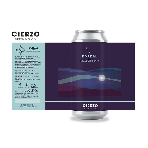 [3705] Cerveza Boreal 44cl. CIERZO