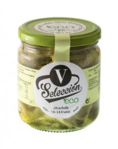 [3785] Alcachofa  eco mitades aceite oliva 345g VIRTO