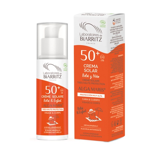 [3776] Crema solar niños SPF50 100ml ALGA MARIS
