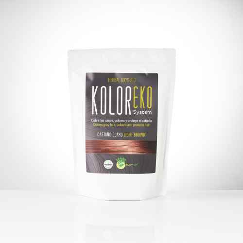 [3747] Koloreko castaño claro 100g HERBAL HAIR