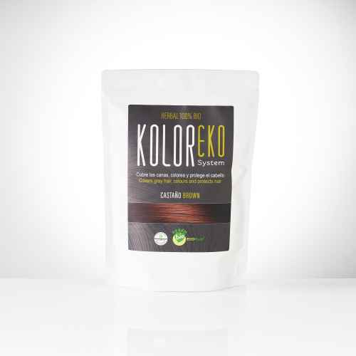 [3746] Koloreko castaño 100g HERBAL HAIR