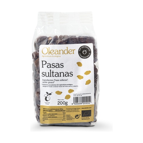 [2768] Pasas sultanas 200g OLEANDER