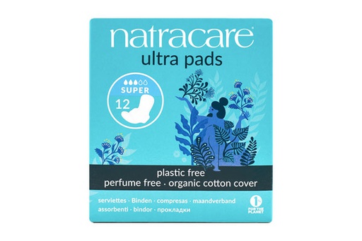 [3792] Compresa super alas 12ud NATRACARE