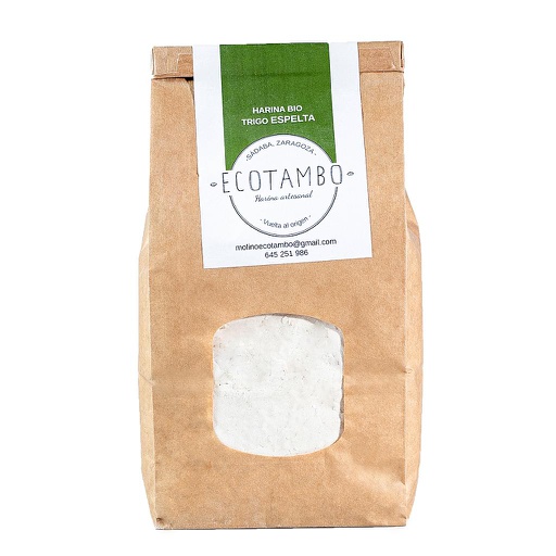 [748] Harina espelta blanca 1Kg ECOTAMBO